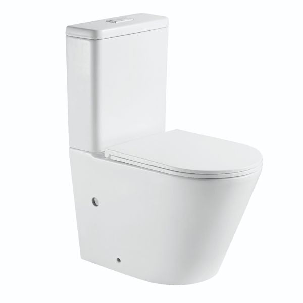 Bao Elegant Rimless Back to Wall Toilet Suite - Mera Mera