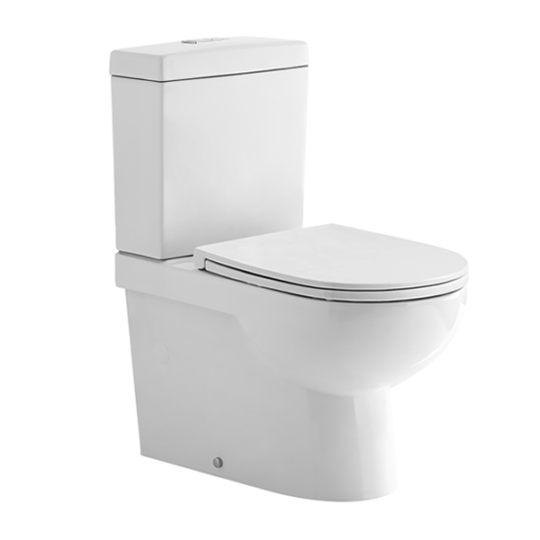 Indigo Ridge Rimless Toilet Suite side view - best selling replacement toilets in Australia, online at Mera Mera