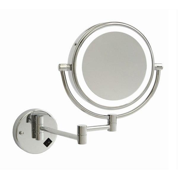 Ablaze Lit Magnifying Mirror 1x & 8x Mag - Chrome - Mera Mera