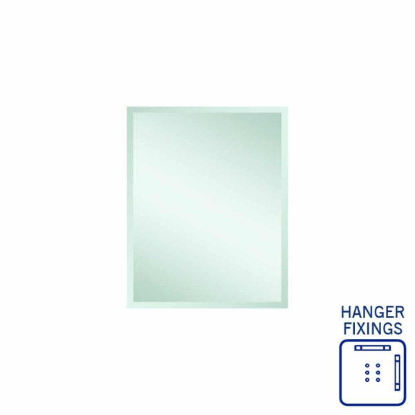 Thermogroup MS6075HN1 Rectangle 25mm Bevel Edge Mirror | Mera Mera